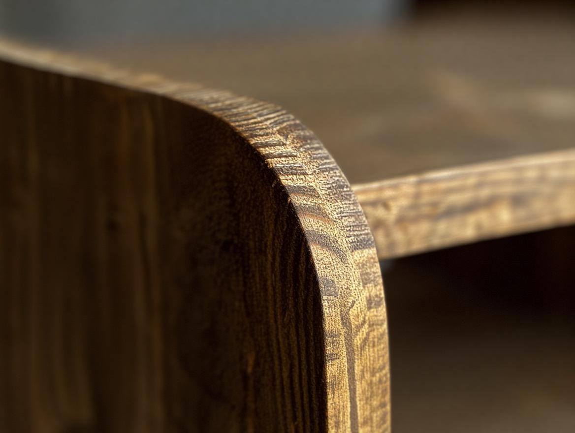 Meuble vinyles en bois massif – Rangement élégant et pratique pour tourne-disque