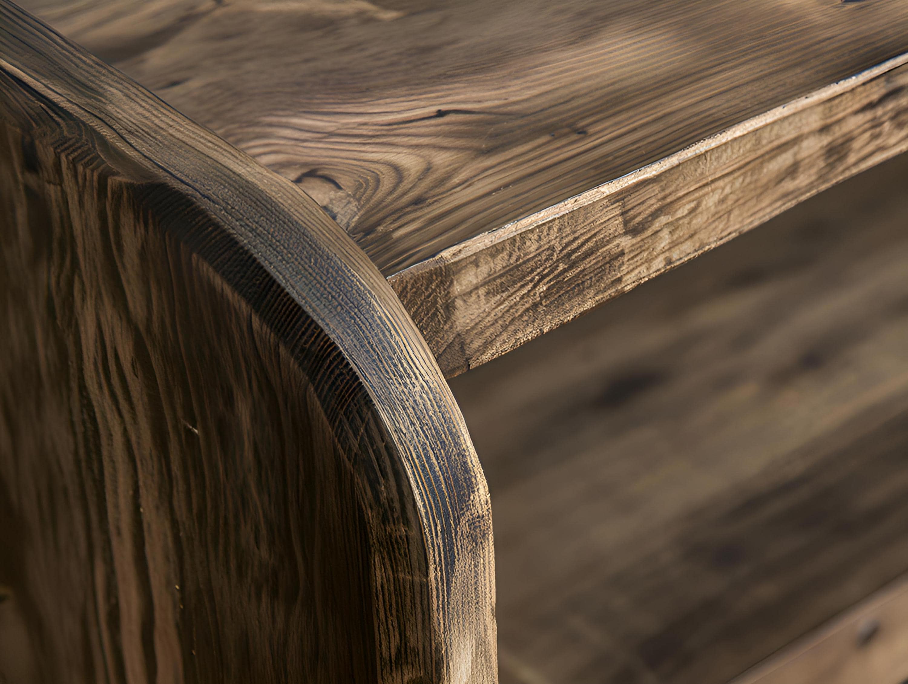 Banc à chaussures en bois massif avec étagère – Meuble d’entrée pratique et décoratif – Rangement chaussures artisanal